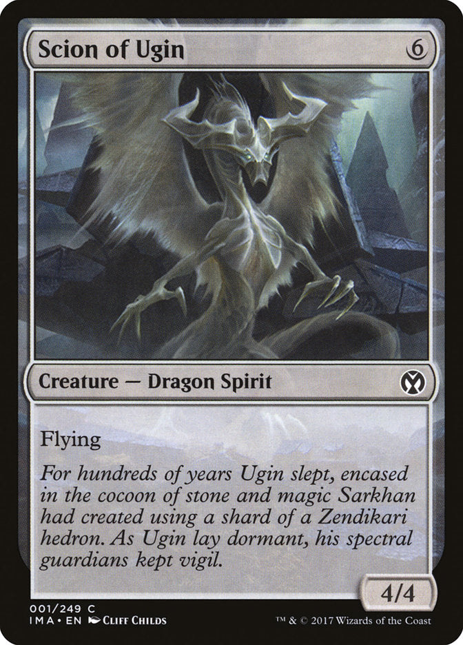 Scion of Ugin [Iconic Masters] Magic: The Gathering