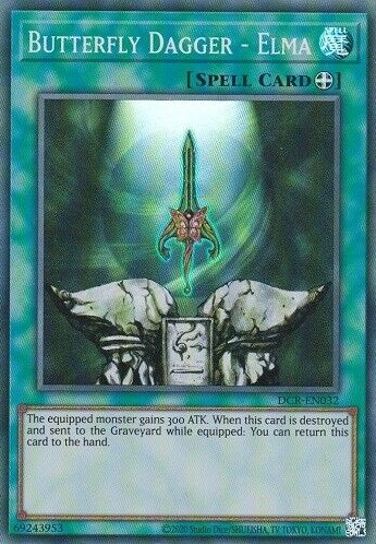 Butterfly Dagger - Elma [DCR-EN032] Super Rare Yu-Gi-Oh!