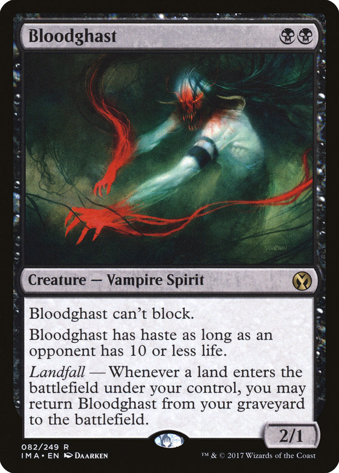 Bloodghast [Iconic Masters] Magic: The Gathering
