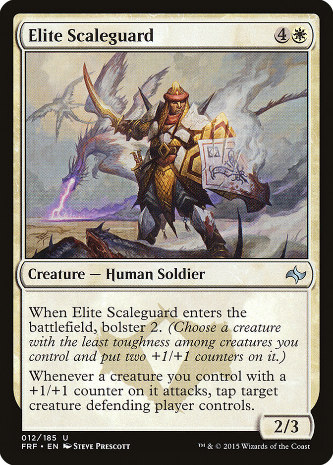 Elite Scaleguard [Fate Reforged] Magic: The Gathering