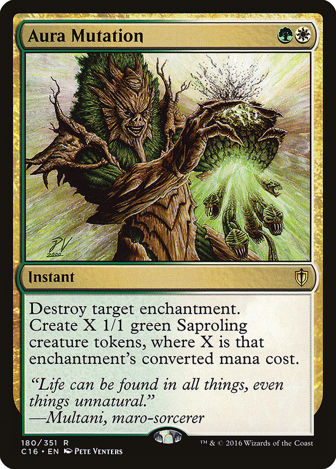 Aura Mutation [Commander 2016] Magic: The Gathering