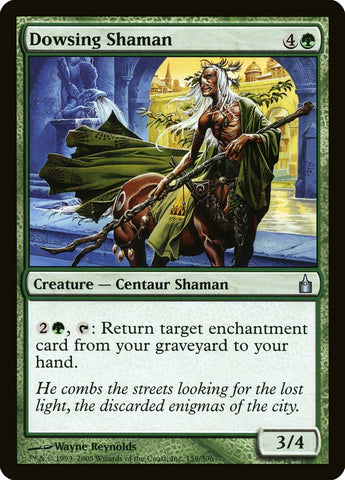 Dowsing Shaman [Ravnica: City of Guilds] Magic: The Gathering
