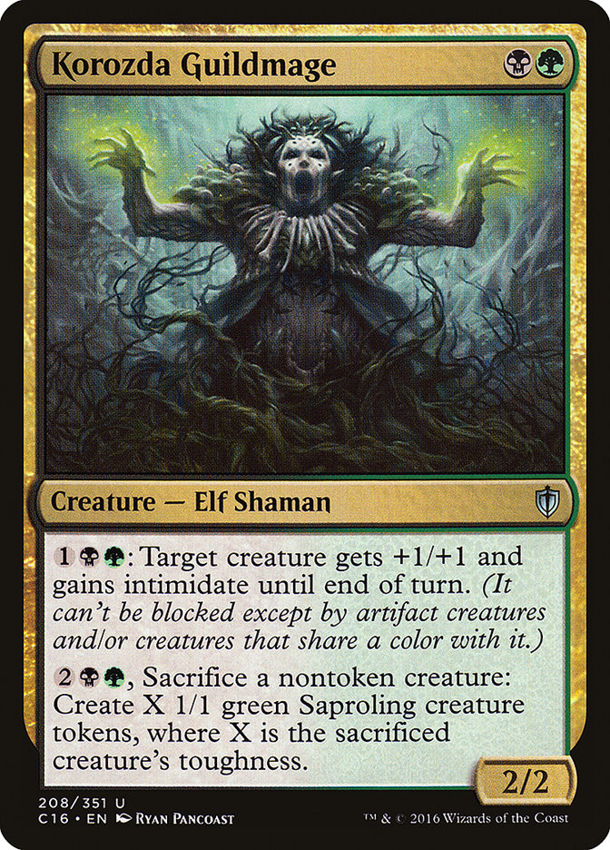 Korozda Guildmage [Commander 2016] Magic: The Gathering