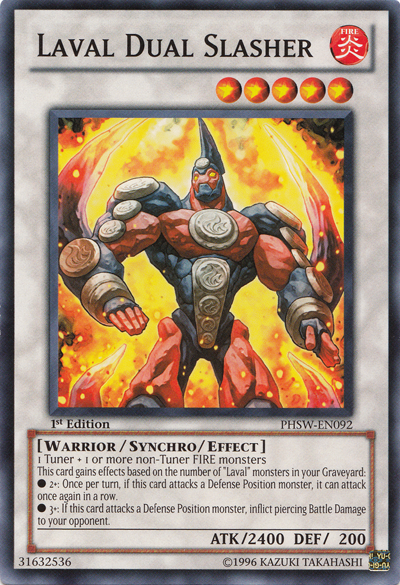 Laval Dual Slasher [PHSW-EN092] Common Yu-Gi-Oh!