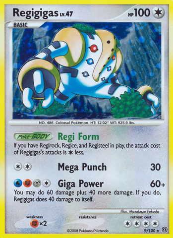 Regigigas (9/100) [Diamond & Pearl: Stormfront] Pokémon
