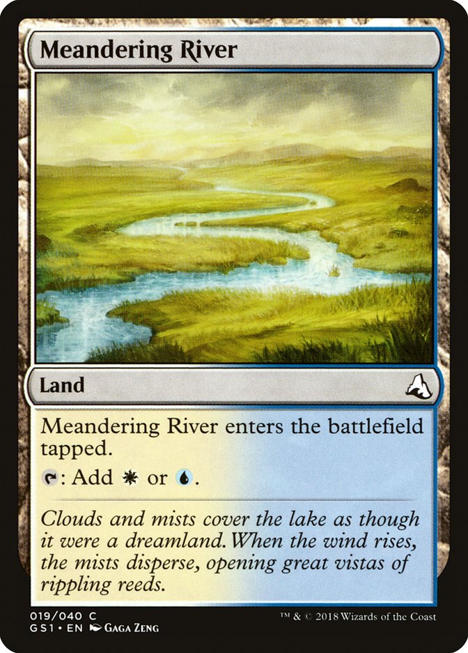 Meandering River [Global Series Jiang Yanggu & Mu Yanling] Magic: The Gathering