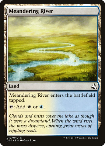 Meandering River [Global Series Jiang Yanggu & Mu Yanling] Magic: The Gathering