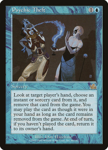 Psychic Theft [Prophecy] Magic: The Gathering