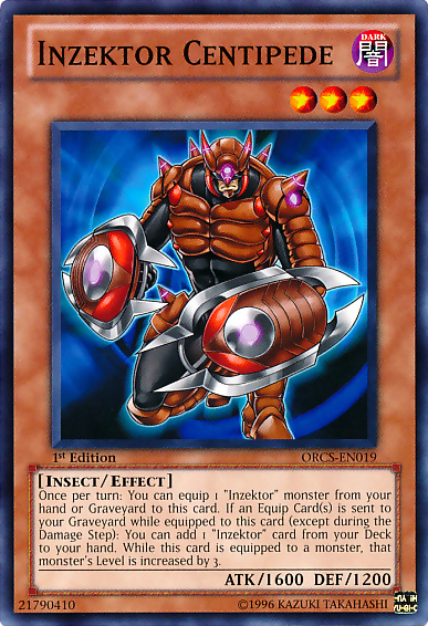 Inzektor Centipede [ORCS-EN019] Common Yu-Gi-Oh!