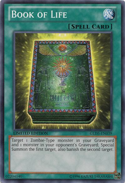 Book of Life [GLD5-EN039] Common Yu-Gi-Oh!