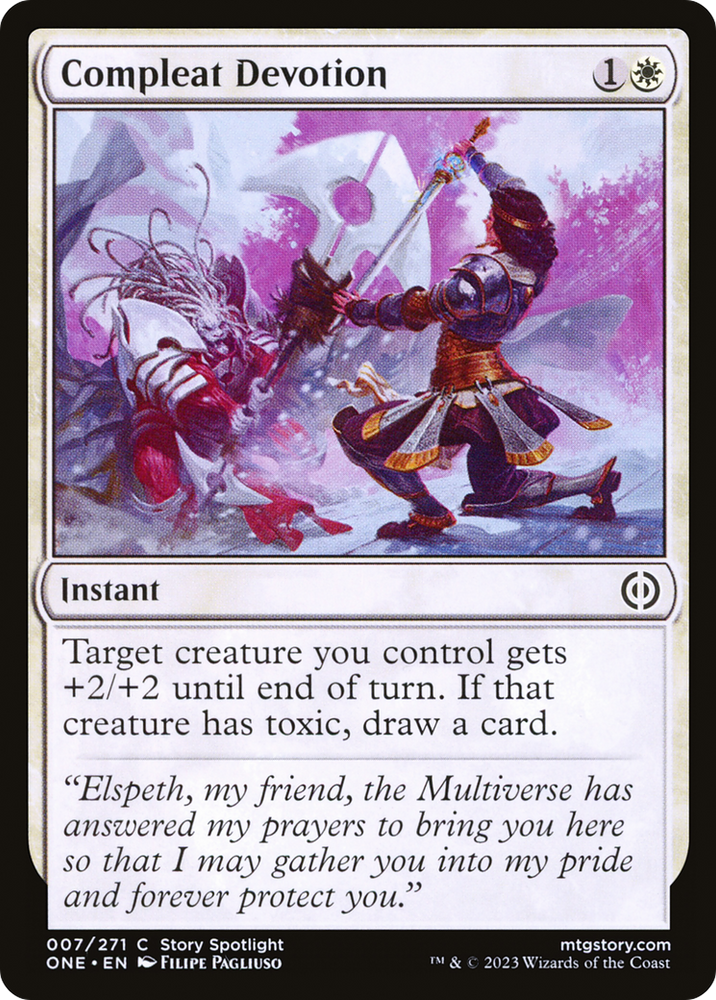 Compleat Devotion [Phyrexia: All Will Be One] Magic: The Gathering