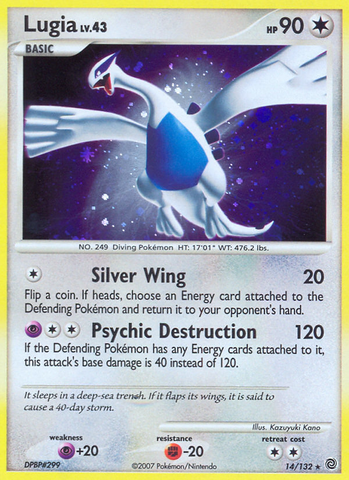Lugia (14/132) [Diamond & Pearl: Secret Wonders] Pokémon