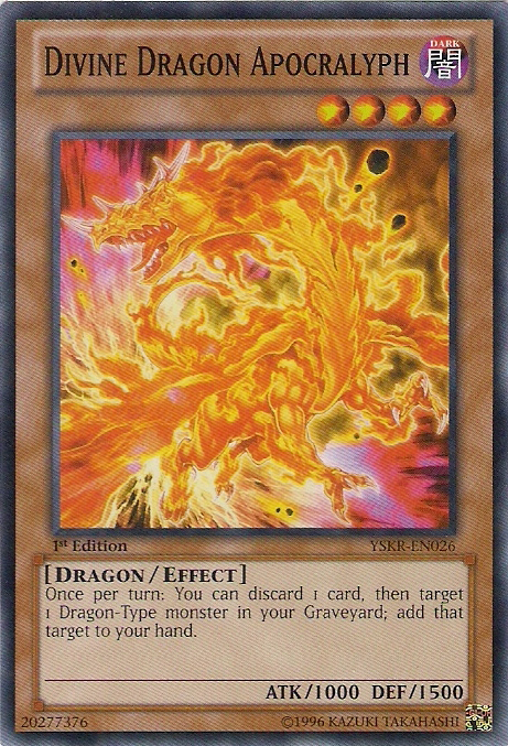 Divine Dragon Apocralyph [YSKR-EN026] Common Yu-Gi-Oh!