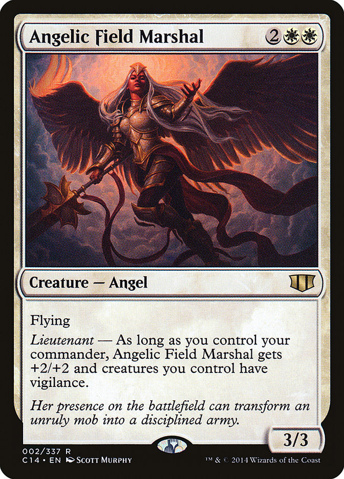 Angelic Field Marshal [Commander 2014] Magic: The Gathering