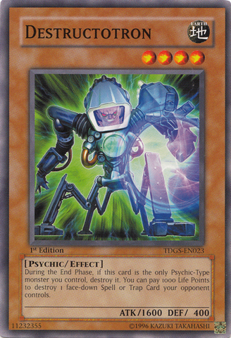 Destructotron [TDGS-EN023] Common Yu-Gi-Oh!
