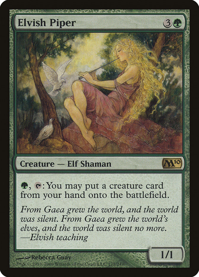 Elvish Piper [Magic 2010] Magic: The Gathering