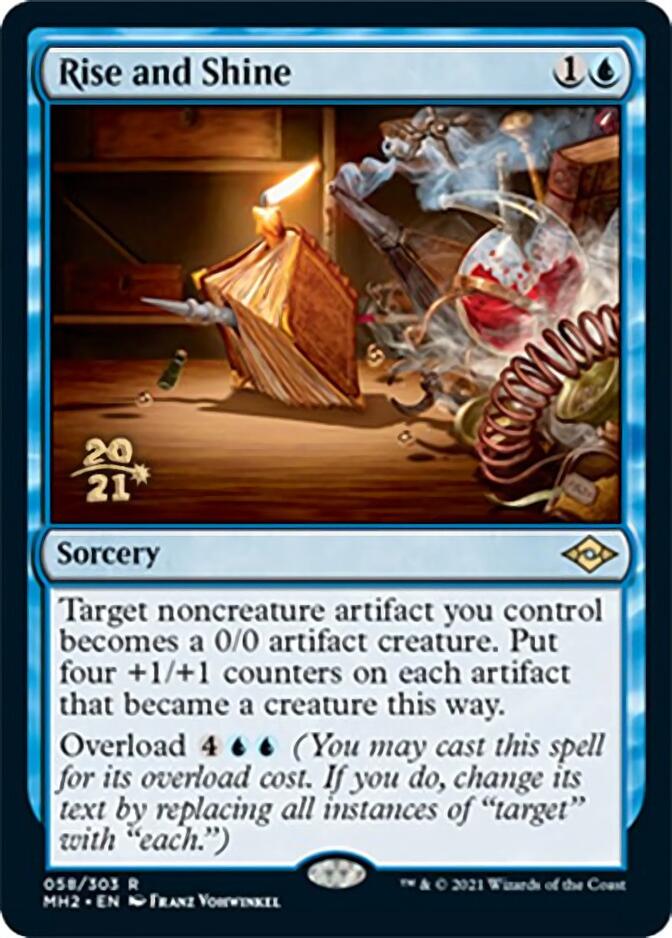 Rise and Shine [Modern Horizons 2 Prerelease Promos] Magic: The Gathering