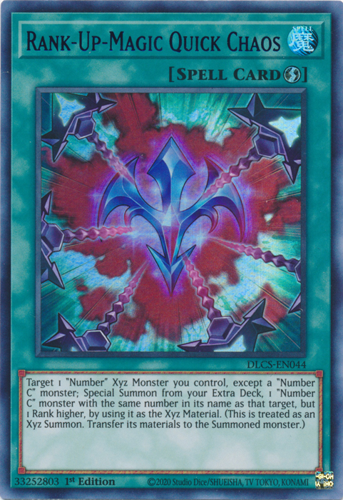 Rank-Up-Magic Quick Chaos (Purple) [DLCS-EN044] Ultra Rare Yu-Gi-Oh!