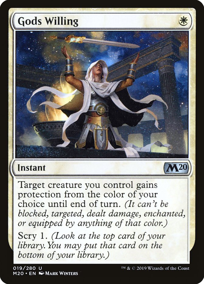 Gods Willing [Core Set 2020] Magic: The Gathering