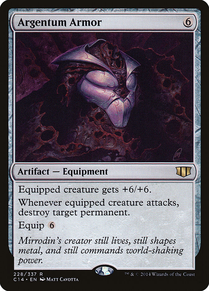 Argentum Armor [Commander 2014] Magic: The Gathering
