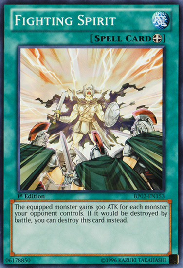 Fighting Spirit [BP02-EN153] Common Yu-Gi-Oh!