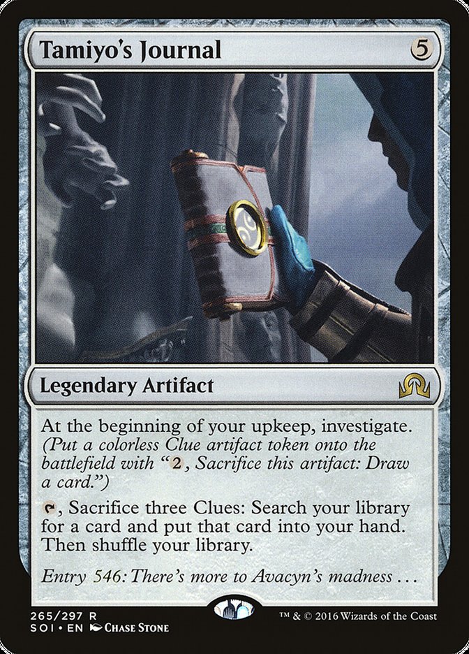 Tamiyo's Journal (Entry 546) [Shadows over Innistrad] Magic: The Gathering