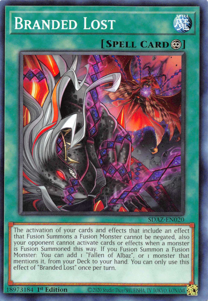 Branded Lost [SDAZ-EN020] Common Yu-Gi-Oh!