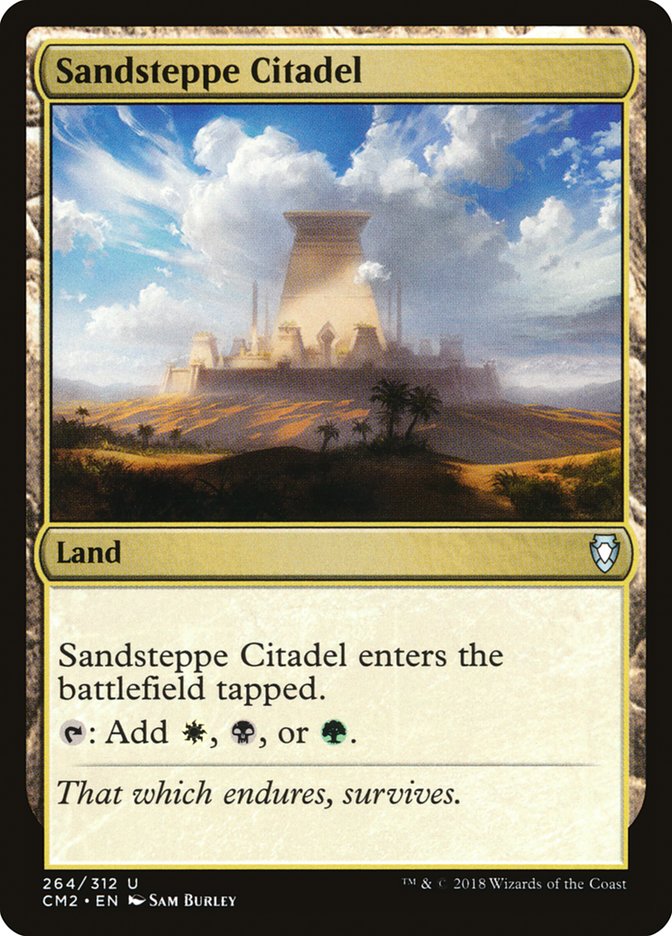 Sandsteppe Citadel [Commander Anthology Volume II] Magic: The Gathering