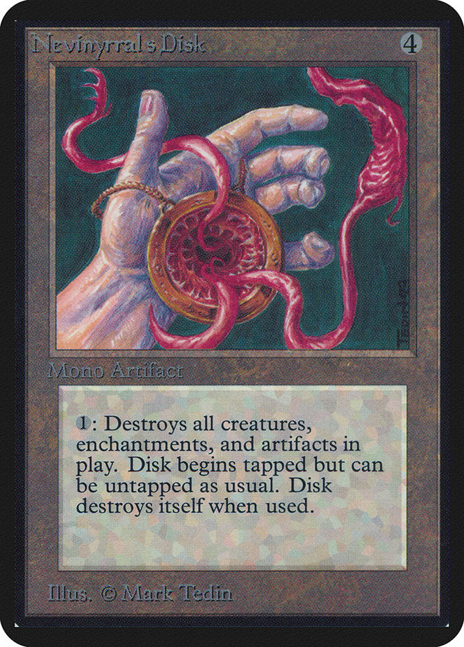 Nevinyrral's Disk [Alpha Edition] Magic: The Gathering