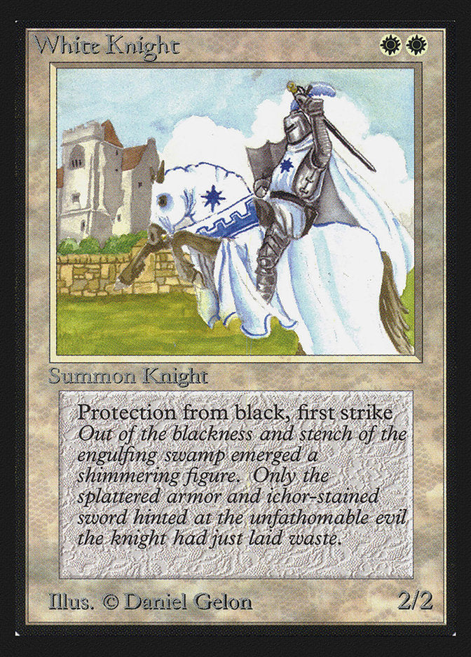 White Knight [International Collectors' Edition] Magic: The Gathering