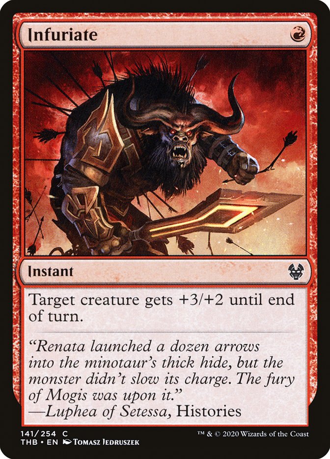 Infuriate [Theros Beyond Death] Magic: The Gathering