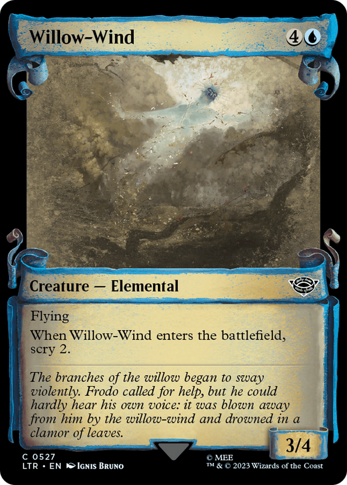 Willow-Wind [The Lord of the Rings: Tales of Middle-Earth Showcase Scrolls] Magic: The Gathering