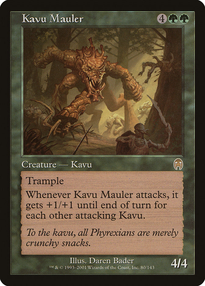 Kavu Mauler [Apocalypse] Magic: The Gathering