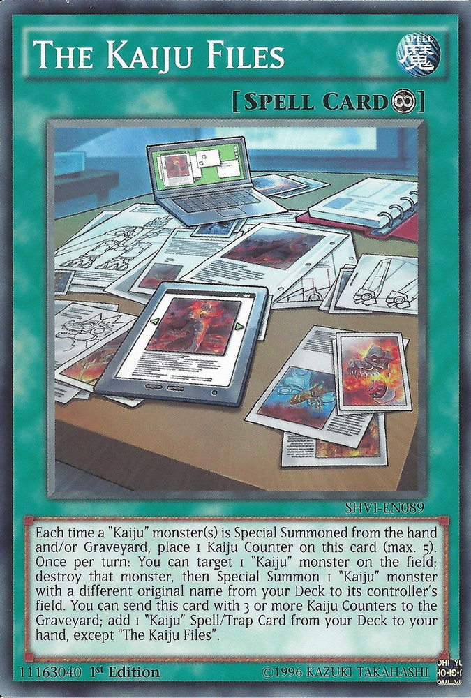 The Kaiju Files [SHVI-EN089] Common Yu-Gi-Oh!