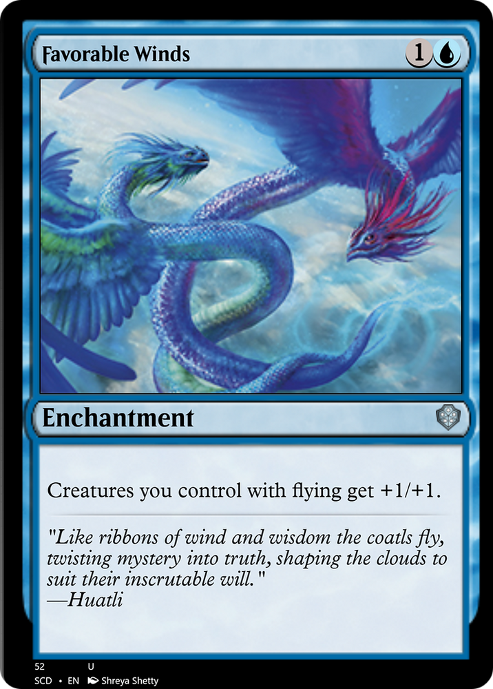 Favorable Winds [Starter Commander Decks] Magic: The Gathering