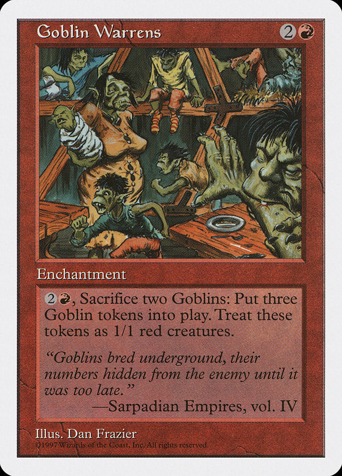 Goblin Warrens [Fifth Edition] Magic: The Gathering