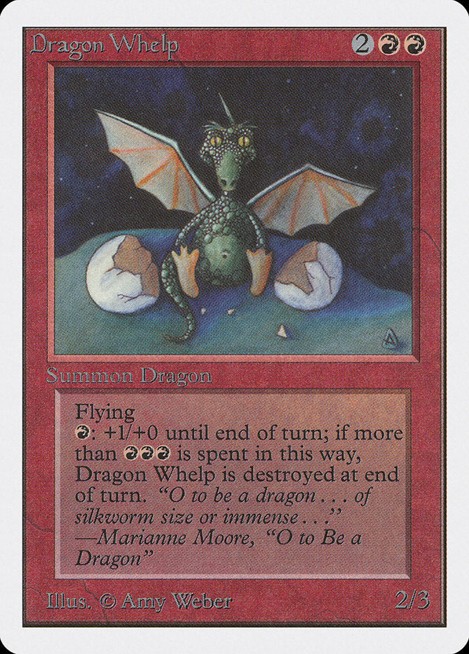 Dragon Whelp [Unlimited Edition] Magic: The Gathering