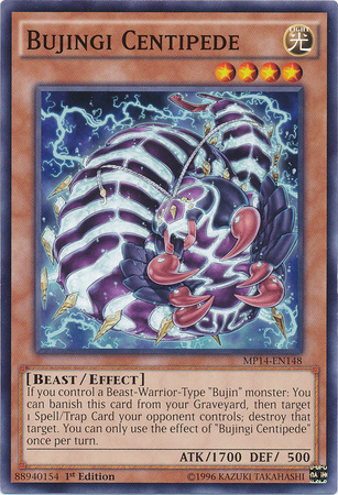 Bujingi Centipede [MP14-EN148] Common Yu-Gi-Oh!