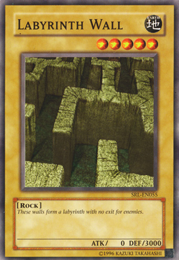 Labyrinth Wall [SRL-055] Common Yu-Gi-Oh!