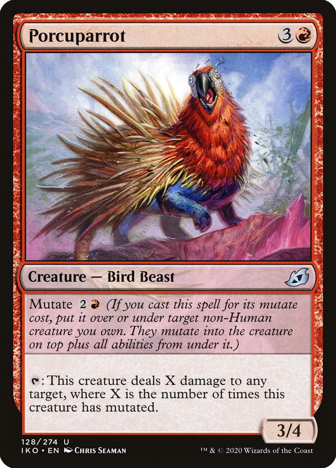 Porcuparrot [Ikoria: Lair of Behemoths] Magic: The Gathering