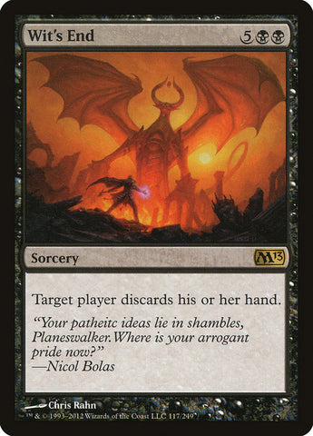 Wit's End [Magic 2013] Magic: The Gathering