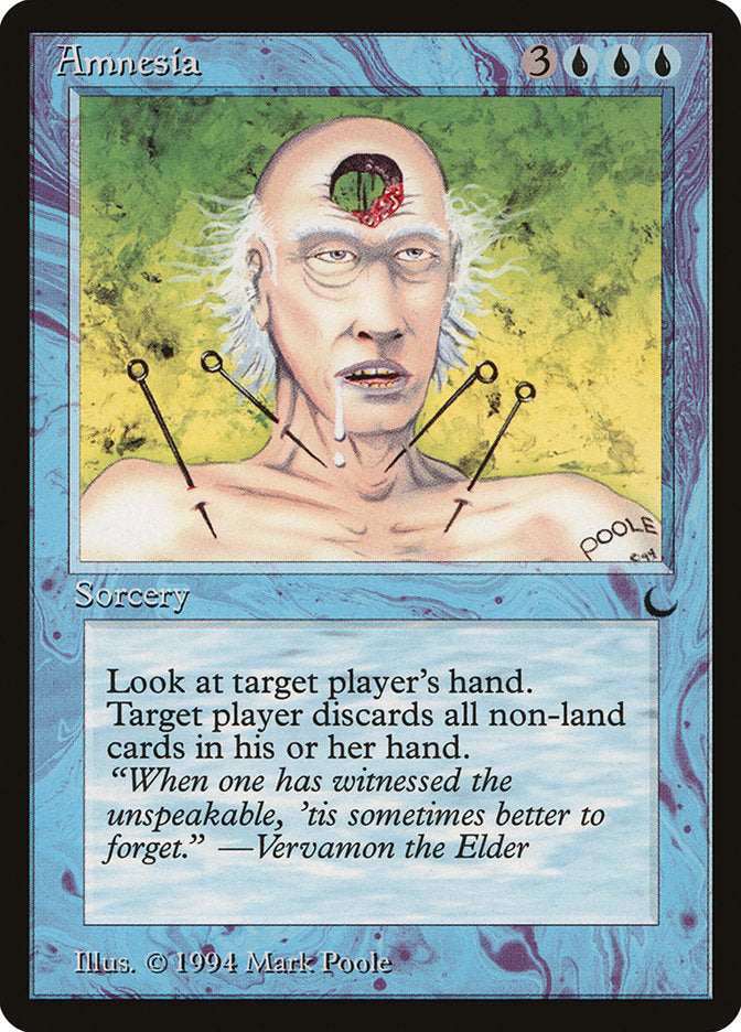 Amnesia [The Dark] Magic: The Gathering