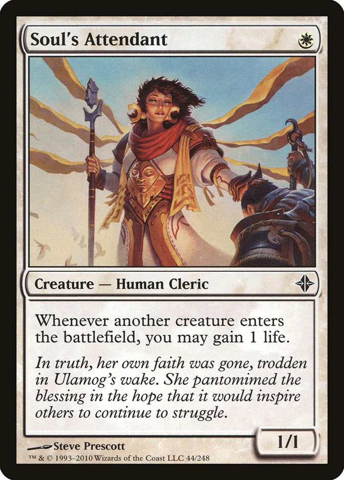 Soul's Attendant [Rise of the Eldrazi] Magic: The Gathering