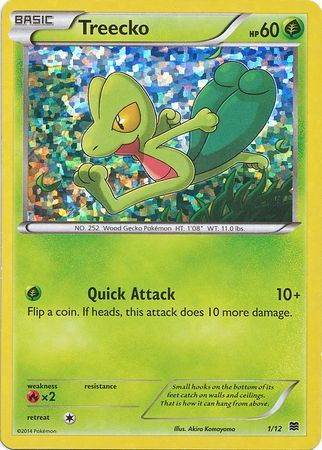 Treecko (1/12) [McDonald's Promos: 2015 Collection] Pokémon
