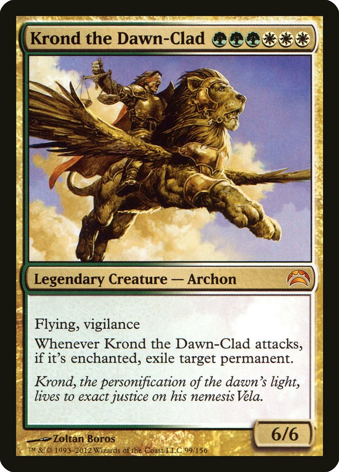 Krond the Dawn-Clad [Planechase 2012] Magic: The Gathering