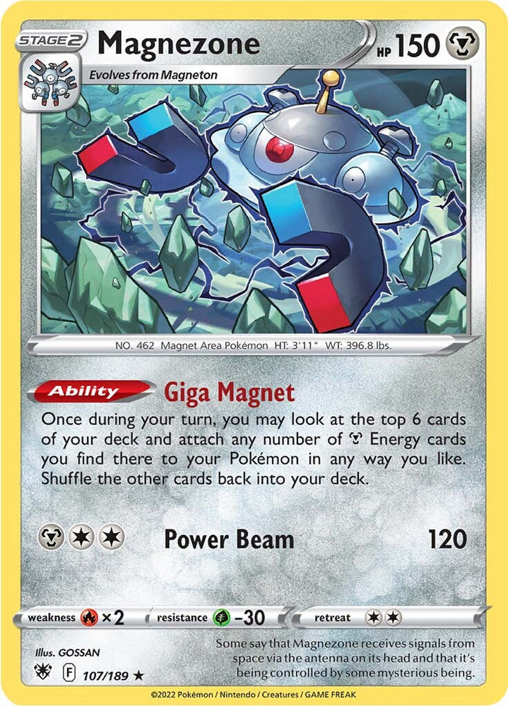 Magnezone (107/189) [Sword & Shield: Astral Radiance] Pokémon