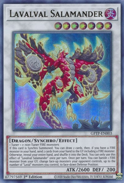 Lavalval Salamander [GFTP-EN003] Ultra Rare Yu-Gi-Oh!