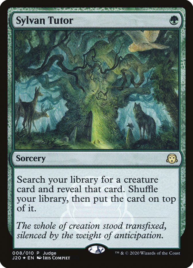 Sylvan Tutor [Judge Gift Cards 2020] Magic: The Gathering