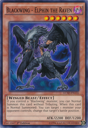 Blackwing - Elphin the Raven [LC5D-EN116] Common Yu-Gi-Oh!