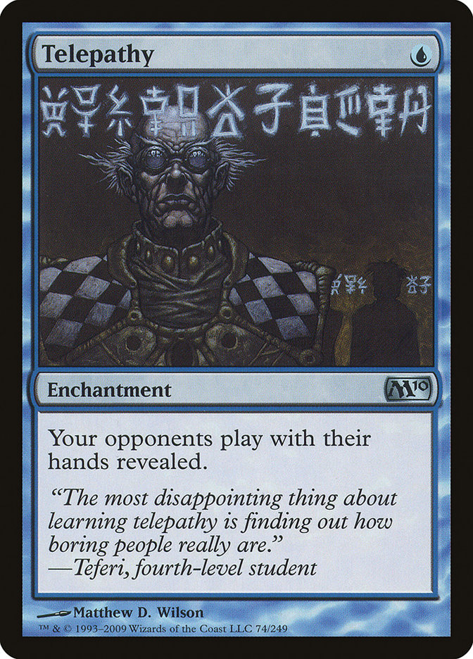 Telepathy [Magic 2010] Magic: The Gathering